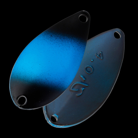 JAPAN - Lingurita oscilanta Office Eucalyptus - Japan Big Kokoro 4.0g, Culoare 23 - Black & Blue