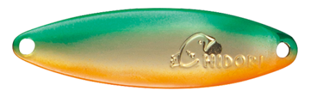 Oscilante - Lingurita oscilanta Pazdesign TGR - Chidori CHUU  44 mm, 5,6g Culoare 009 - Green Orange (G)