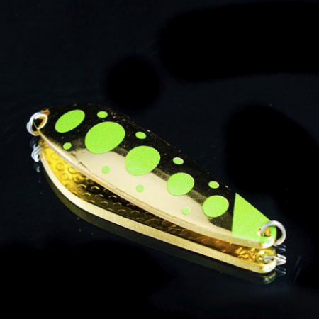 JAPAN - Lingurita oscilanta Souls - Be-Bop One 65mm, 17g, Culoare Green Yamame