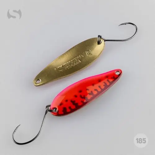 Pentru pastrav - Lingurita oscilanta Wist Shostka Spoon Reptile 7g, 48 mm, Culoare 185