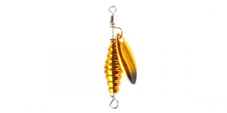 Pentru pastrav - Lingurita rotativa Field Hunter - Kitto Hit Spinner 34mm, 3g, Culoare 21- G.Yellow/Yellow.Black