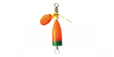 Spinnere - Lingurita rotativa Field Hunter - Pulse River 27mm, 3g, Culoare 08 - Orange/Green