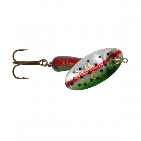 Pentru pastrav - Lingurita rotativa Panther Martin InLine Swivel Rainbow Trout # 4
