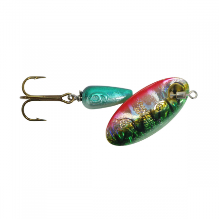 Pentru pastrav - Lingurita rotativa Panther Martin InLine Swivel Tiger Green # 4