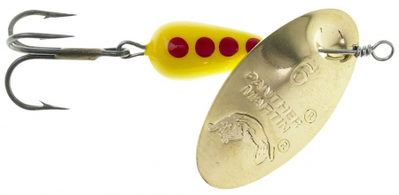Rotative - Lingurita rotativa Panther Martin Regular Gold Yellow # 4