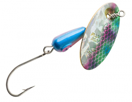 Pastrav - Lingurita rotativa Panther Martin Single Hook Holo Pink/Green/Blue # 4
