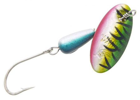 Naluci hard - Lingurita rotativa Panther Martin Single Hook Holo Tiger Green # 4