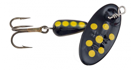 Naluci hard - Lingurita rotativa Panther Martin Spotted Black # 6