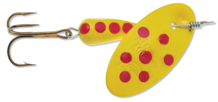 Rotative - Lingurita rotativa Panther Martin Spotted Yellow # 9