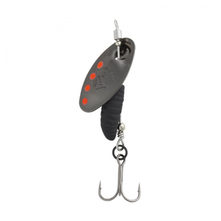 Pastrav - Lingurita rotativa Savage Gear Grub Spinner 1,  3.8g, Black Red Black