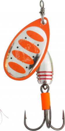 Naluci hard - Lingurita Rotativa Savage Gear Rotex Spinner 1,  ​​3.5g, Fluo Orange Silver