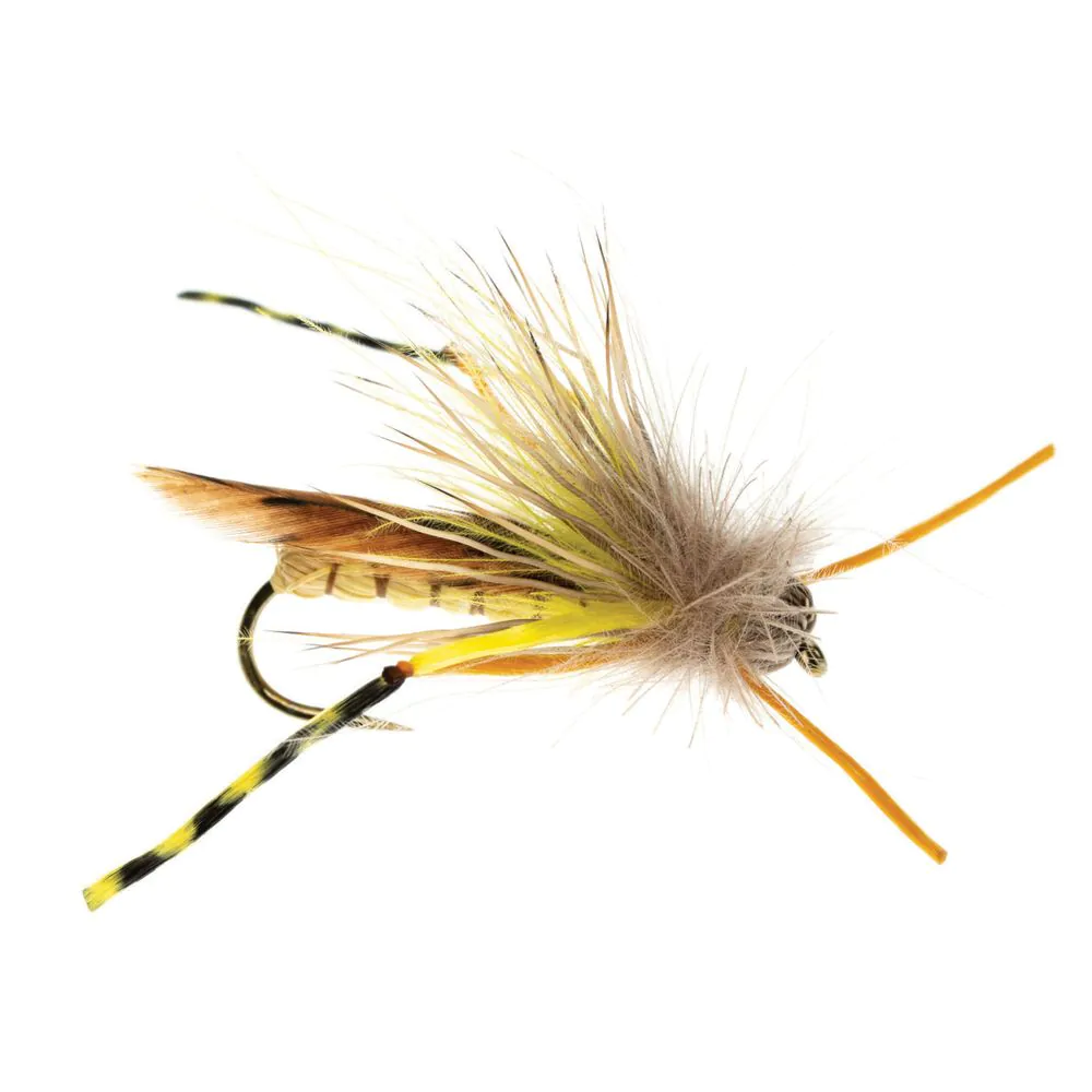 Accesorii Dry Fly - Mimic Hopper yellow #10