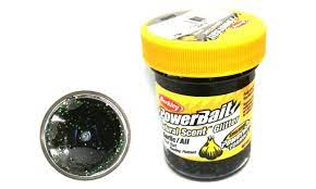 Pastrav - Momeala pentru păstrăv Berkley PowerBait Natural Scent Glitter - aroma usturoi, Black
