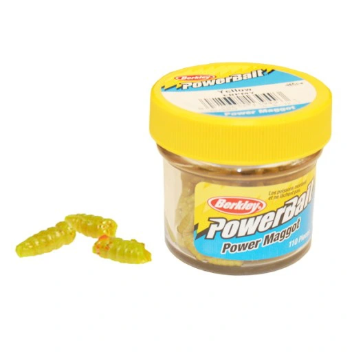 Pastrav - Momeala Berkley Powerbait MAGGOT YELLOW