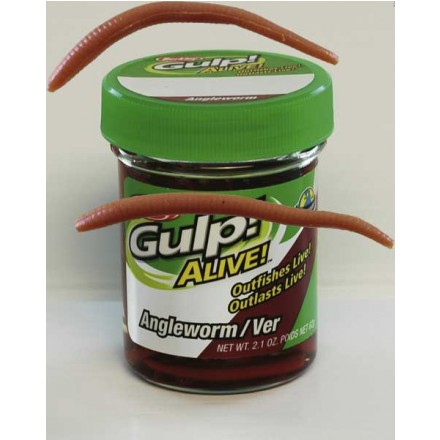 RAPITORI - Momeala Berkley Gulp! Alive! Angle Worm 3 cm, NATURAL