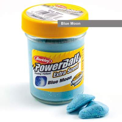 Pastrav - Momeala pentru păstrăv Berkley PowerBait Extra Scent Glitter, Blue Moon