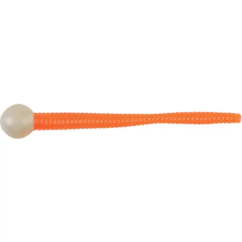 Pentru pastrav - Momeala Berkley PowerBait Floating Mice Tails Original Scent, 8 cm, Glow/ Orange Silver, 13 bucati