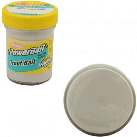 Pentru pastrav - Momeala pentru pastrav Berkley PowerBait Original Scent - Marshmallow, White