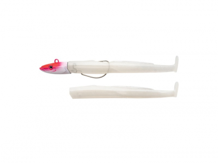 Shad - Naliuca Fiiish Black Eel No2 Combo - 11cm | 15g Red Head - White Coco