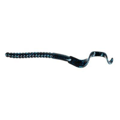 Grub - Naluca Berkley Grub PowerBait Power Worms, Black, 18cm, 13bucati