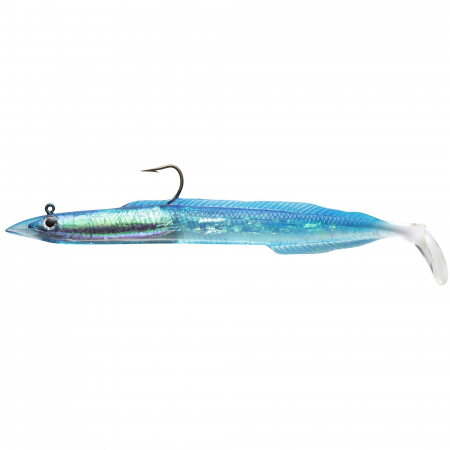 Naluci soft - Naluca Berkley PowerBait Sand Eel 10cm blue 4 bucati