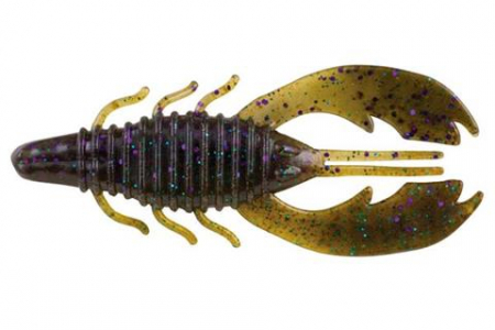 Creaturi - Naluca Berkley PowerBait Craw Fatty 8cm Sprayed Grass Busta 8 bucati