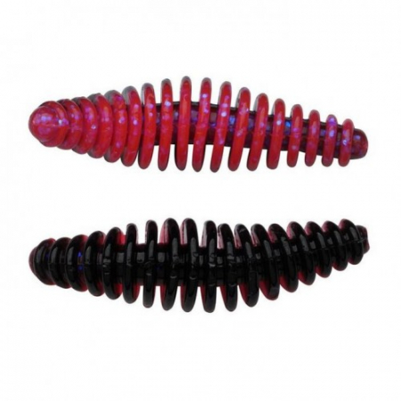 RAPITORI - Naluca Berkley Powerbait Power Pupa Salmon Egg Red Black 3.5 cm, 12 bucati