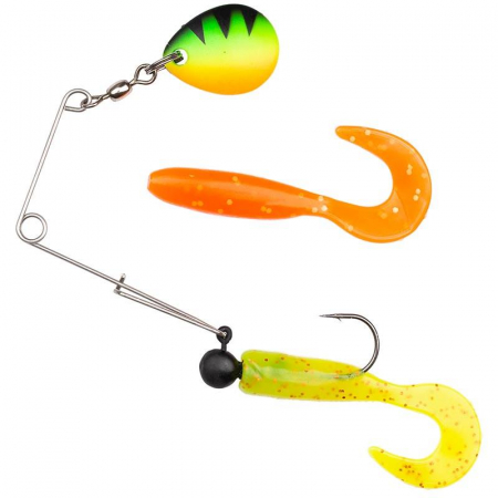 Naluci hard - Spinnerbait Berkley URBN Micro 2g Firetiger 2 bucati