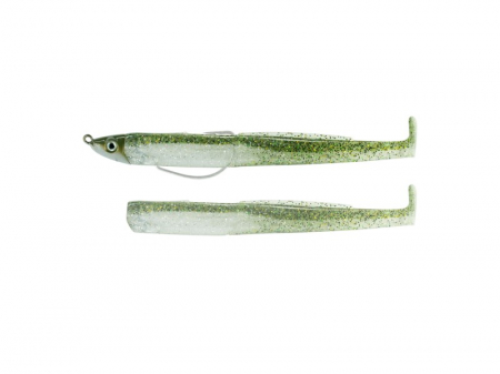 Shad - Naluca Fiiish Black Eel No2 Combo - 11cm | 4g Ghost Minnow