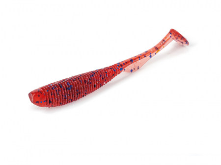 Pastrav - Naluca Molix RA (Real Action) Shad, 5 cm, UV Plum, 12 bucati