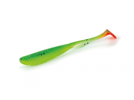 Naluci soft - Naluca Molix RA (Real Action) Shad, 6.35 cm, UV orange Tail, 8 bucati