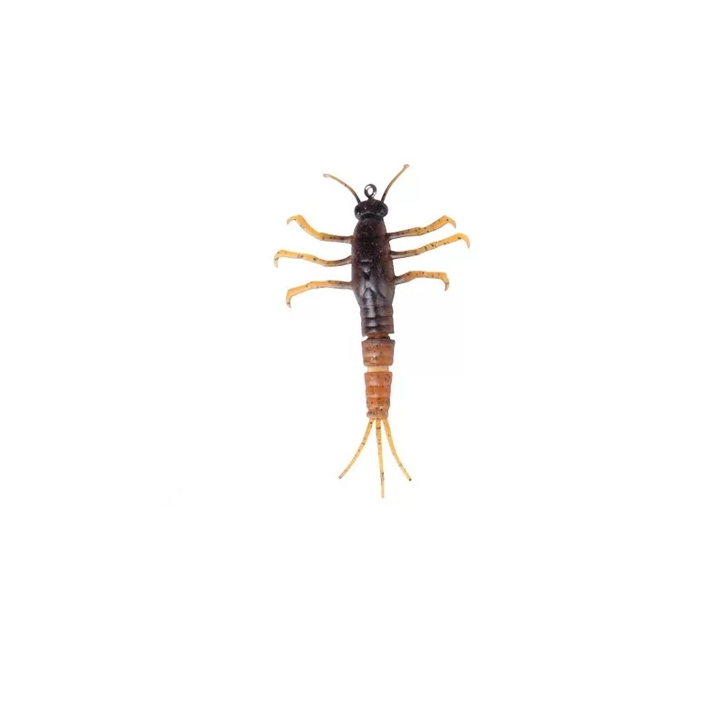 Nymph - Naluca Savage Gear 3D TPE Mayfly Nymph 5cm, 2.5g, Brown