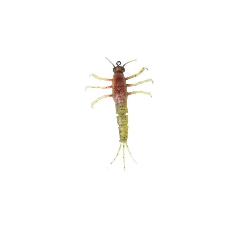 Nymph - Naluca Savage Gear 3D TPE Mayfly Nymph 5cm, 2.5g, Olive