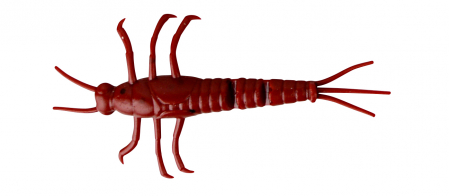 Nymph - Naluca Savage Gear LB 3D PVC Mayfly Nymph 5cm, 1g, Red,  8 bucati