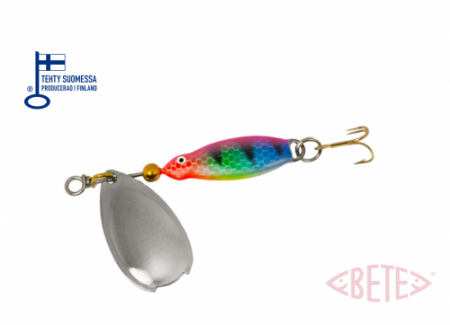 Spinnere - Lingurita rotativa Small Bete Lotto 25 mm, 6 g, CULOARE-097