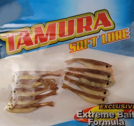 Naluci soft - Naluca Tamura Soft Lure MF-216; 4,2 cm; 10 bucati; CULOARE - 460