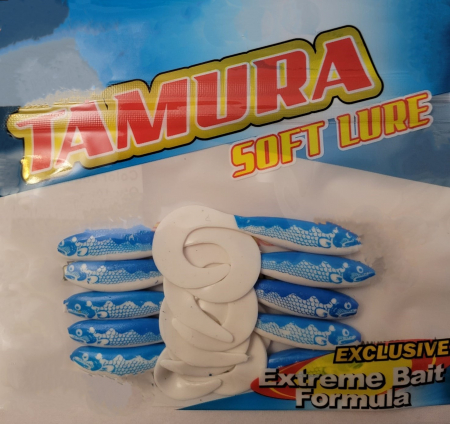 Grub - Naluca Tamura Soft Lure MF-307; 5,5 cm; 10 bucati; CULOARE - 6