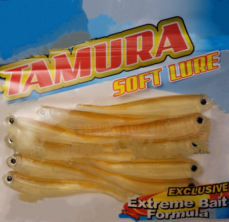 Naluci soft - Naluca Tamura Soft Lure MF-316; 6,5 cm; 10 bucati; CULOARE - 300