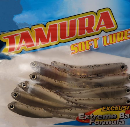 Pentru pastrav - Naluca Tamura Soft Lure MF-316; 6,5 cm; 10 bucati; CULOARE - 800