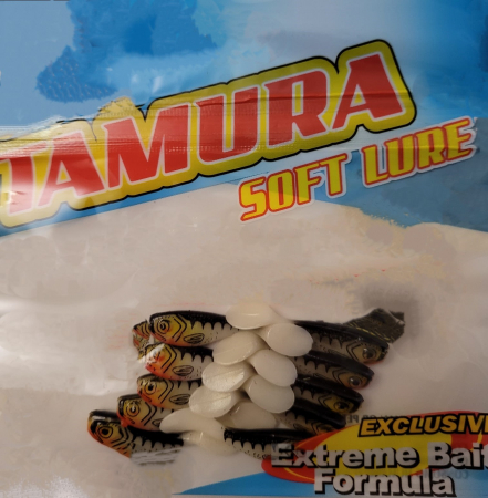 Shad - Naluca Tamura Soft Lure MF-5101; 3 cm; 10 bucati; CULOARE - 102