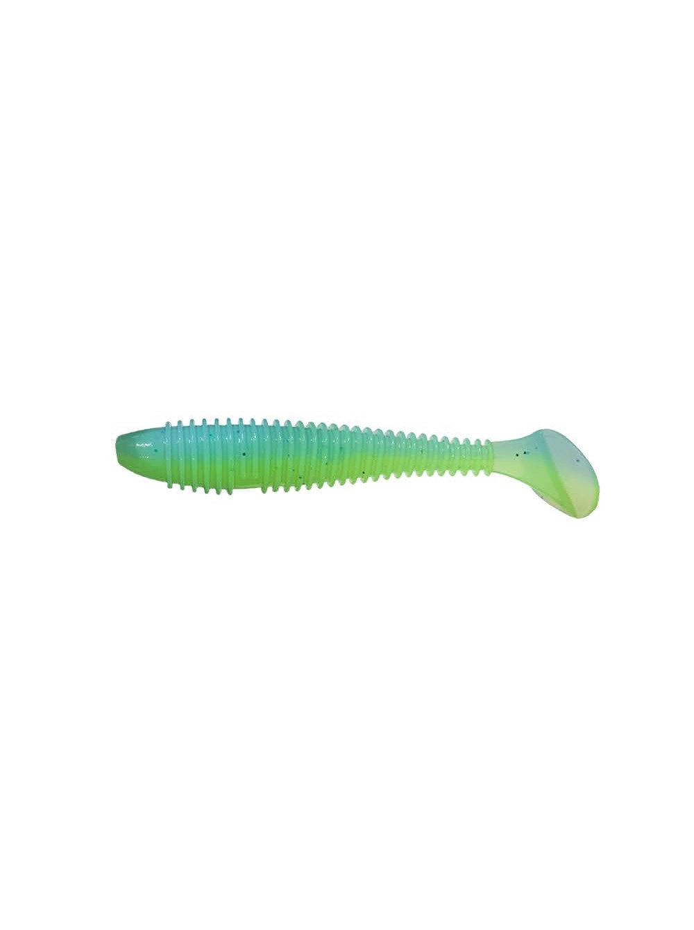 Pentru pastrav - Naluca Wist Fat Xwist Floating - Soft lures Shad cu coada vibratoare 8.3 cm, 6 bucati, Culoare #18