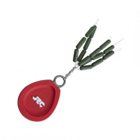 Accesorii diverse - Opritoare pentru pescuit JRC Tungsten Sinkers, Green, 12 bucati