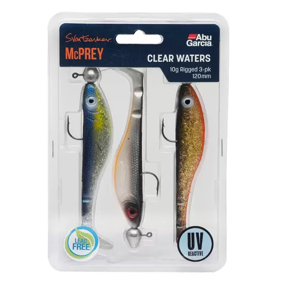Naluci soft - Naluca Abu Garcia SVZ McPrey Rigged Clear Waters 12cm 22g 3 buc