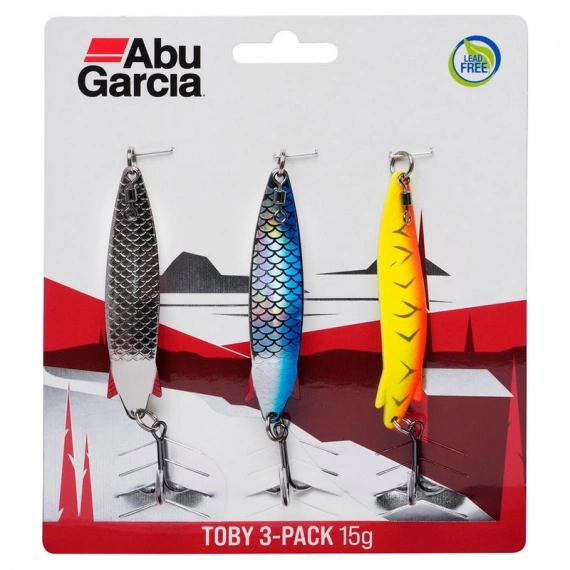 Pentru pastrav - Lingurite oscilante Abu Garcia Toby Lead Free 12 g, Set 3 Bucati