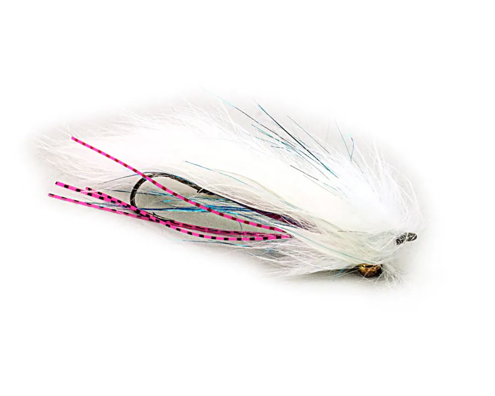 Pastrav - Streamer pastrav Trout Intruder White 6 cm