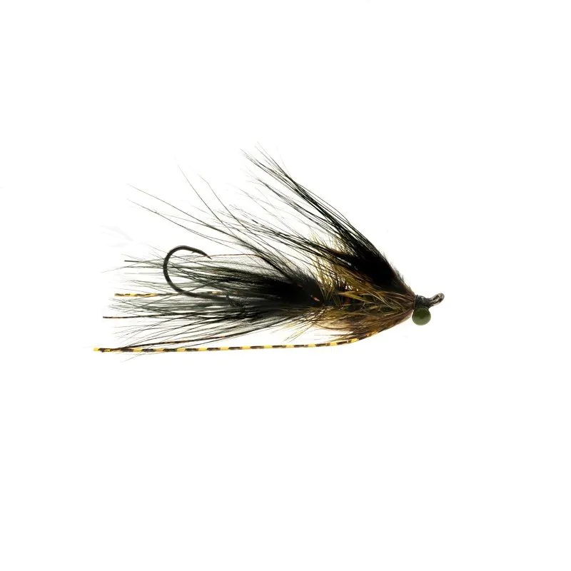 Streamer - Streamer pastrav Trout Spey Bugger Black/Olive #6