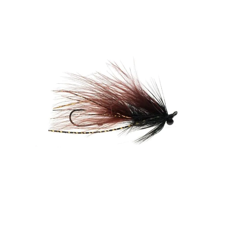 Streamer - Streamer pastrav Trout Spey Bugger Brown/Black #6