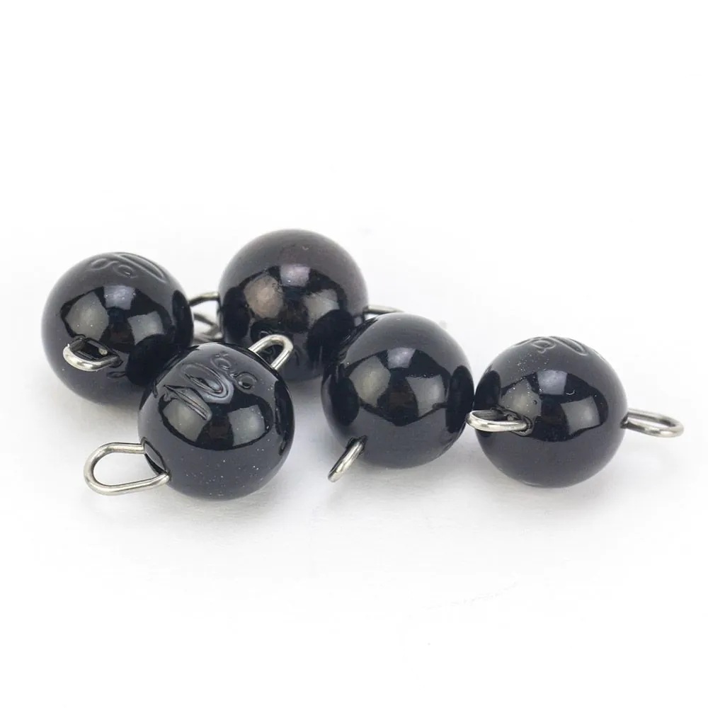 FLYTYING - Tungsten Cheburashka Black 1g; 5 bucati