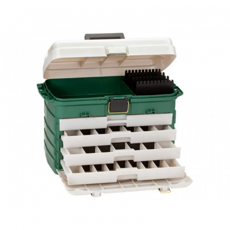 Valigeta Plano Four Drawer Tackle Box, 4 tavi compartimentate [2]
