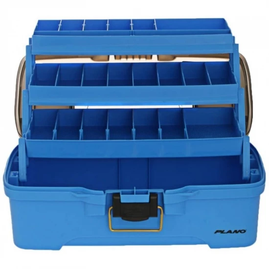 Valigeta Plano Three-tray Tackle Box Blue/black, 22-34 compartimente, 41x21cm [1]